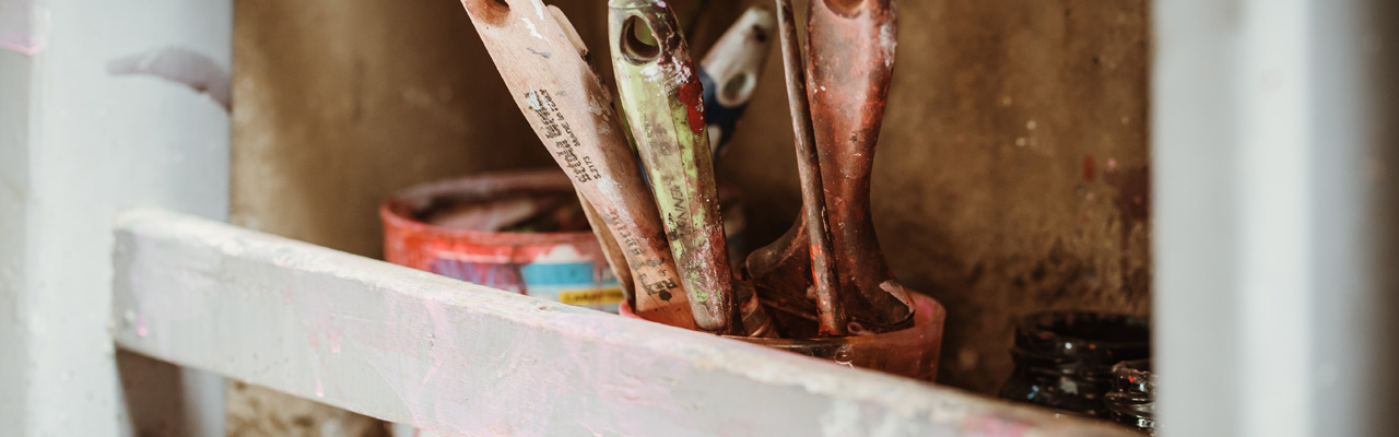 Well Used Paint Brushes for Renovation Page Header